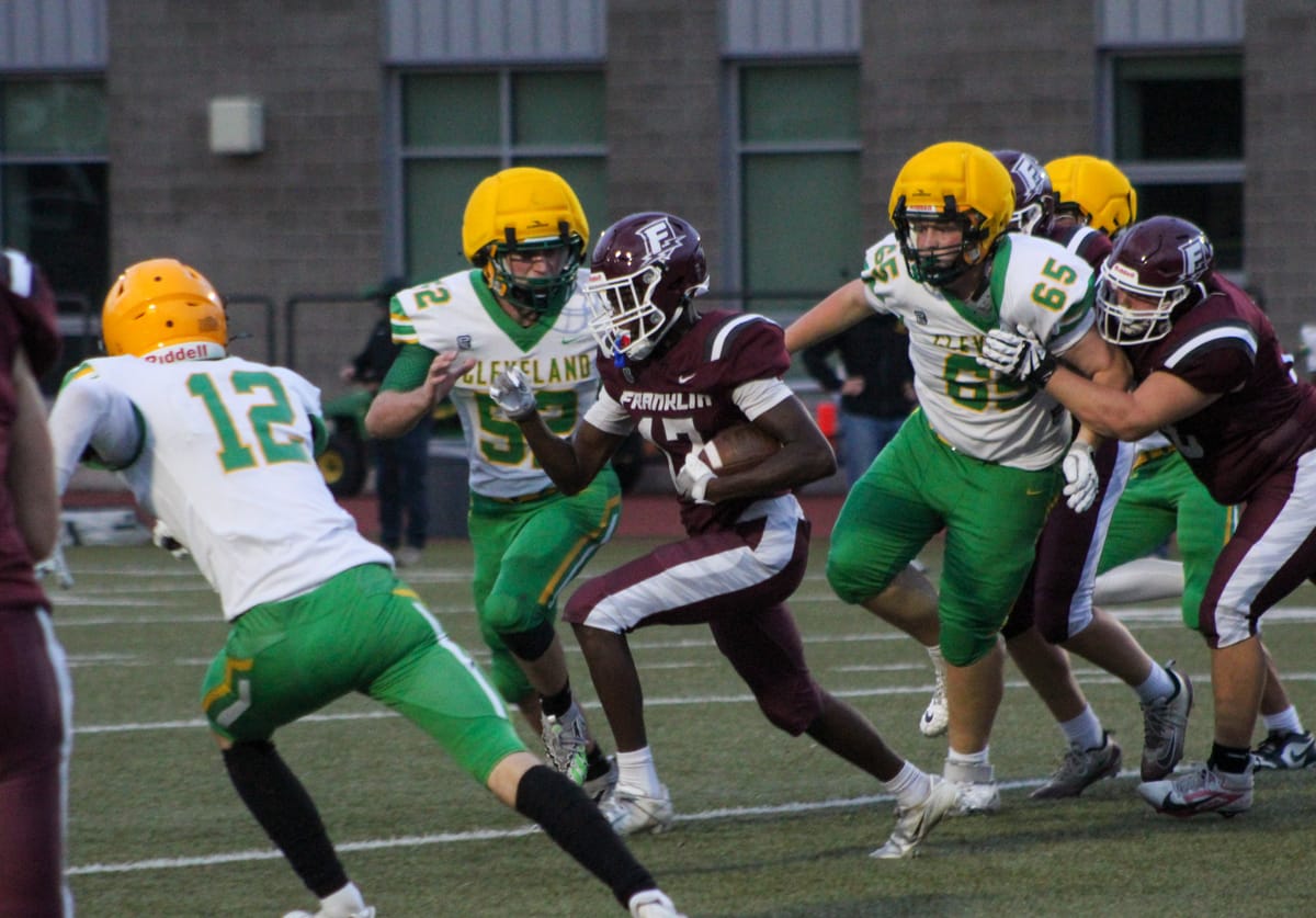 Patience paying off for Rashawn Hunter-Barber, Franklin football's offense