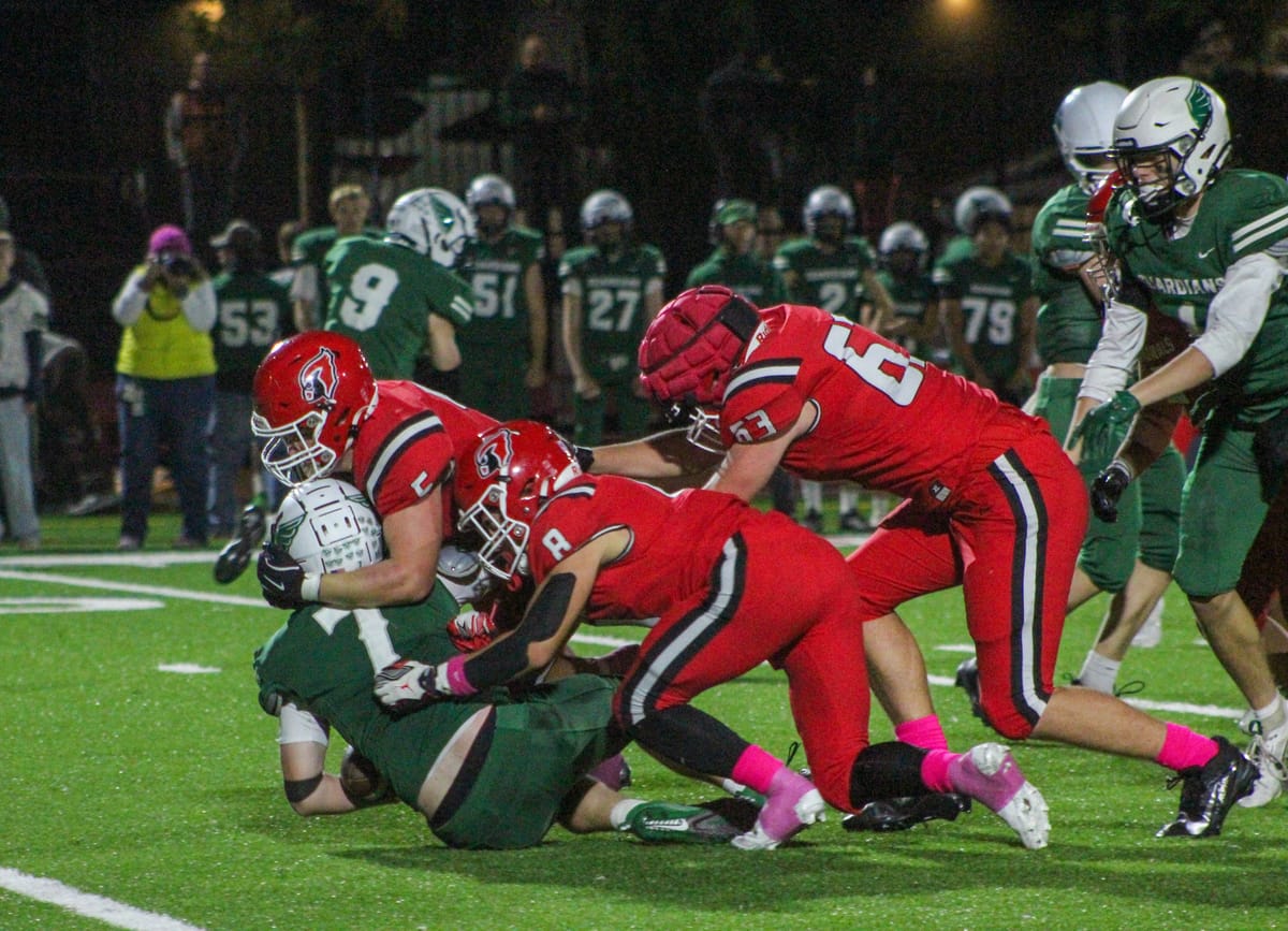 Lincoln football takes over in the second half to down Wells, take over second in the PIL