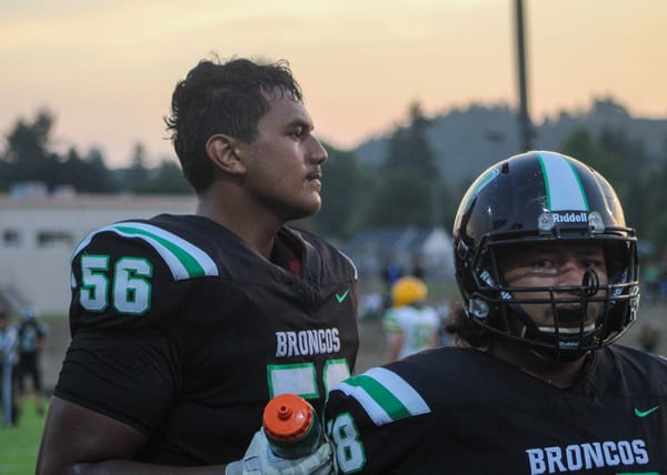 Meet Parkrose football's tuba-playing trenchman, Kimball 'Juni' Napaa
