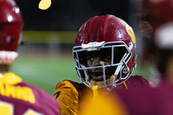 Central Catholic showcases versatility in 6A playoff romp